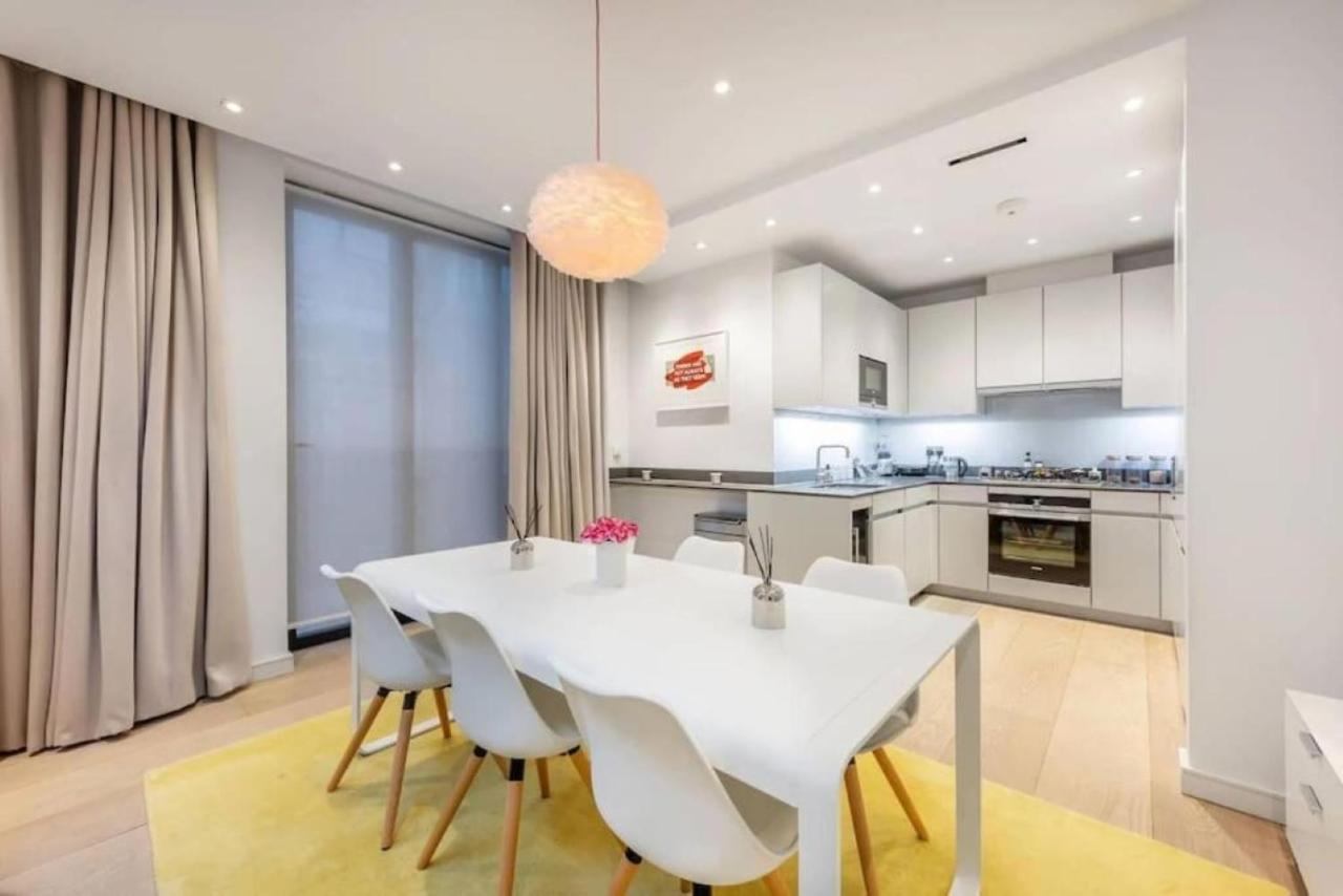 Posh 3 Bedroom Flat With Terrace And Indoor Fireplace In Mayfair, Near Hyde Park Londres Exterior foto