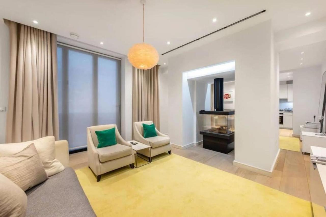 Posh 3 Bedroom Flat With Terrace And Indoor Fireplace In Mayfair, Near Hyde Park Londres Exterior foto